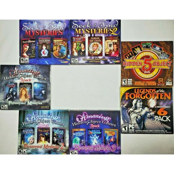 Lot 26 Viva Mysteries Hidden Object Mystery Adventure PC Games CD-ROM Computer - Picture 9 of 9